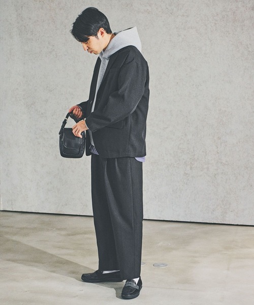 BAYFLOW（ベイフロー）の「PUミニショルダーBAG（ショルダーバッグ・メンズ・ブラック/ブラウン・FREE）」の20枚目の写真