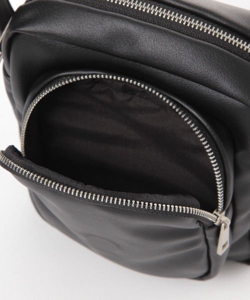 BAYFLOW（ベイフロー）の「PUミニショルダーBAG（ショルダーバッグ・メンズ・ブラック/ブラウン・FREE）」の6枚目の写真