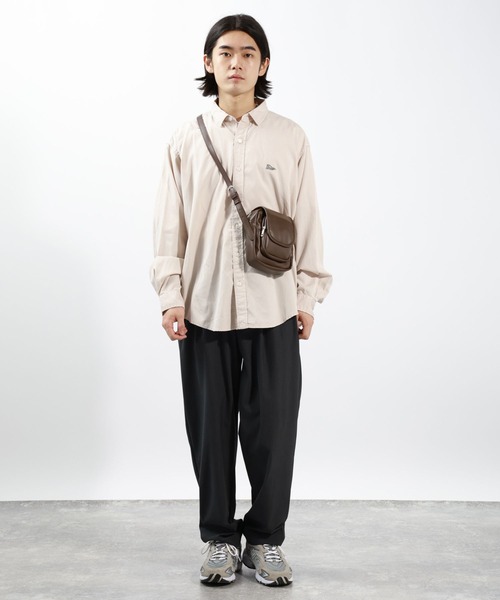 BAYFLOW（ベイフロー）の「PUミニショルダーBAG（ショルダーバッグ・メンズ・ブラック/ブラウン・FREE）」の8枚目の写真