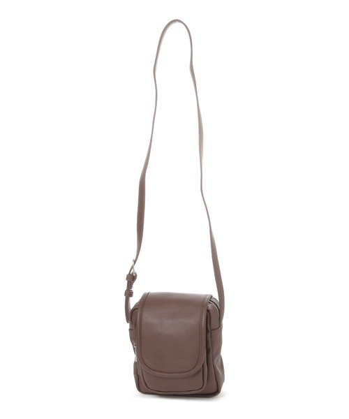 BAYFLOW（ベイフロー）の「PUミニショルダーBAG（ショルダーバッグ・メンズ・ブラック/ブラウン・FREE）」の4枚目の写真