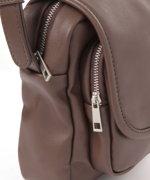 BAYFLOW（ベイフロー）の「PUミニショルダーBAG（ショルダーバッグ・メンズ・ブラック/ブラウン・FREE）」の11枚目の写真