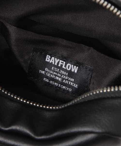 BAYFLOW（ベイフロー）の「PUミニショルダーBAG（ショルダーバッグ・メンズ・ブラック/ブラウン・FREE）」の12枚目の写真