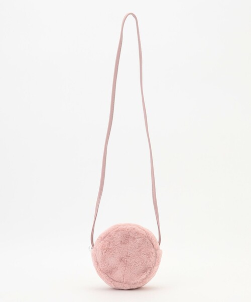 ANY(エニィ)の「フェイクファーポシェット(ショルダーバッグ・キッズ・アイボリー系/ピンク系・F)」の9枚目の写真