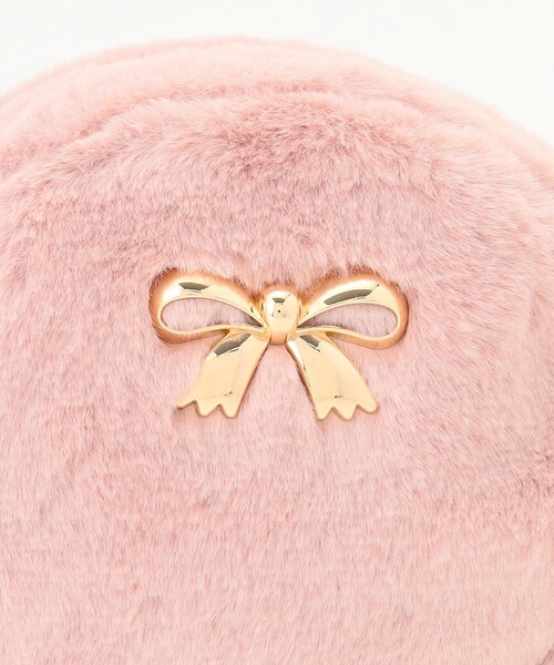 ANY(エニィ)の「フェイクファーポシェット(ショルダーバッグ・キッズ・アイボリー系/ピンク系・F)」の12枚目の写真