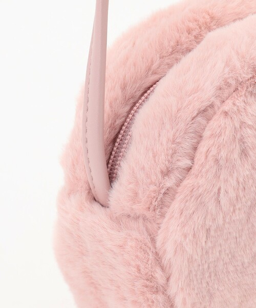 ANY(エニィ)の「フェイクファーポシェット(ショルダーバッグ・キッズ・アイボリー系/ピンク系・F)」の14枚目の写真