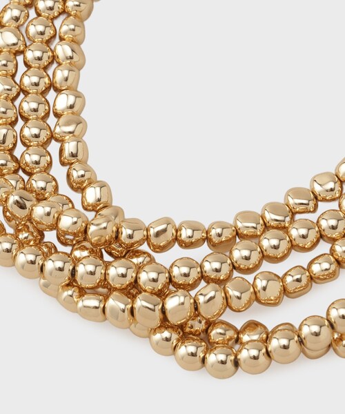 GALLEST（ギャレスト）の「ボールチェーンチョーカーネックレス（ネックレス・レディース・シルバー/ゴールド・00）」の5枚目の写真