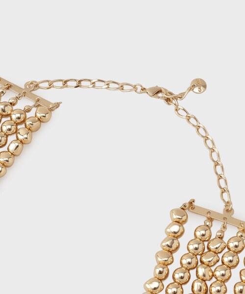 GALLEST（ギャレスト）の「ボールチェーンチョーカーネックレス（ネックレス・レディース・シルバー/ゴールド・00）」の6枚目の写真