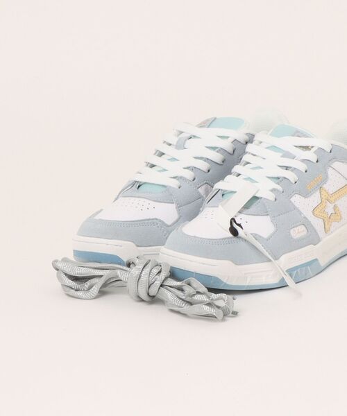 Parade(パレード)の「【RIPSTAR】リップスター SKBD Dunk Sneakers(スニーカー・レディース・ホワイト×ブルー・36/37/38/39/40)」の4枚目の写真
