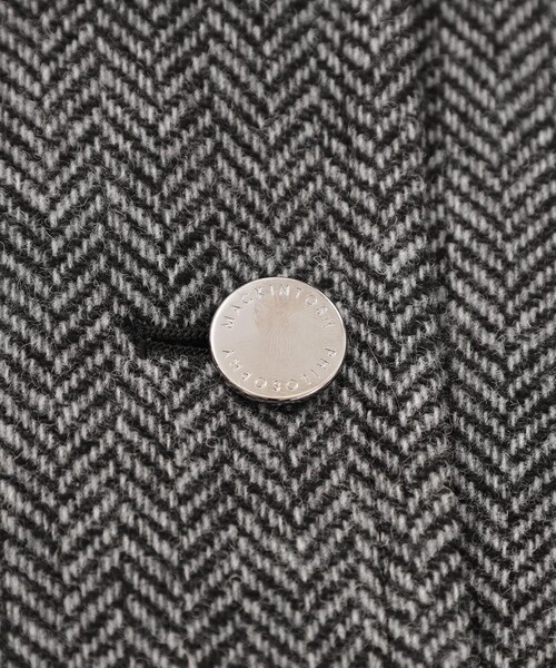 WELBURY（ウェルベリー）】HEAT TWEED製（ステンカラーコート