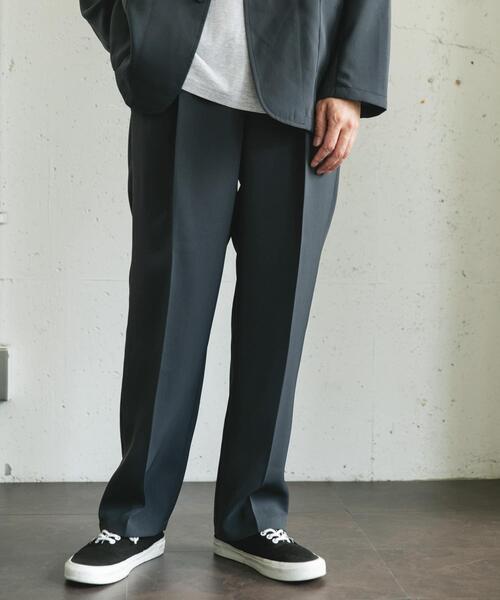 URBAN RESEARCH DOORS(アーバンリサーチドアーズ)の「ダブルクロス イージートラウザー(その他パンツ・メンズ・ダークグレー/チャコールグレー・LARGE/MEDIUM)」の6枚目の写真