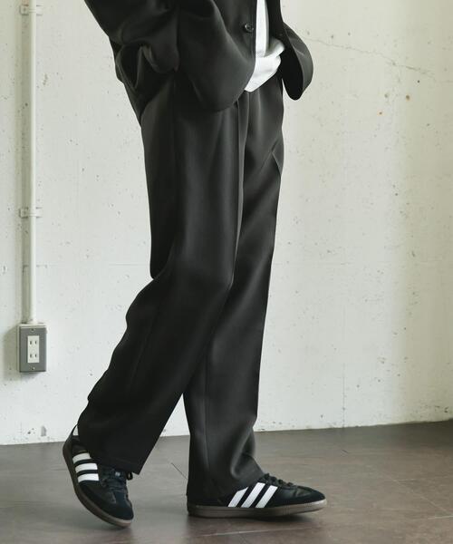 URBAN RESEARCH DOORS(アーバンリサーチドアーズ)の「ダブルクロス イージートラウザー(その他パンツ・メンズ・ダークグレー/チャコールグレー・LARGE/MEDIUM)」の17枚目の写真