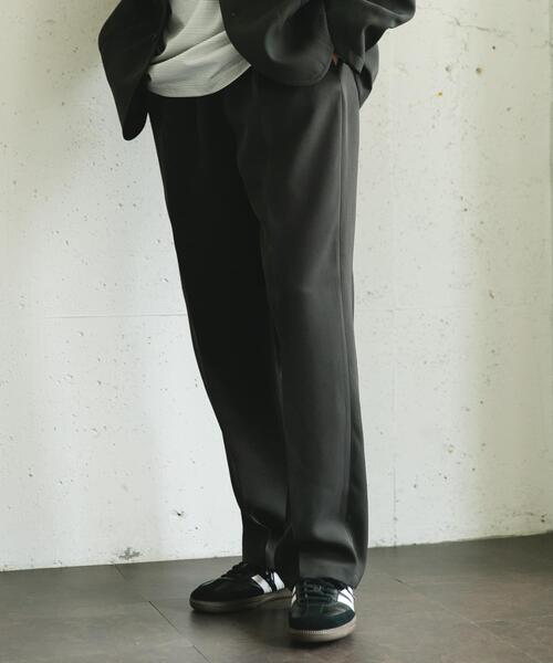 URBAN RESEARCH DOORS(アーバンリサーチドアーズ)の「ダブルクロス イージートラウザー(その他パンツ・メンズ・ダークグレー/チャコールグレー・LARGE/MEDIUM)」の20枚目の写真