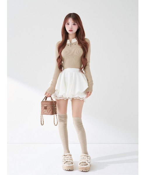 ボリュームバルーンミニスカート（スカート）｜Darich