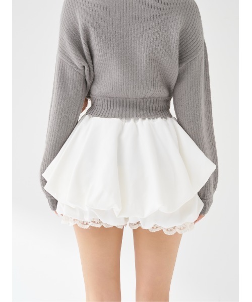 ボリュームバルーンミニスカート（スカート）｜Darich