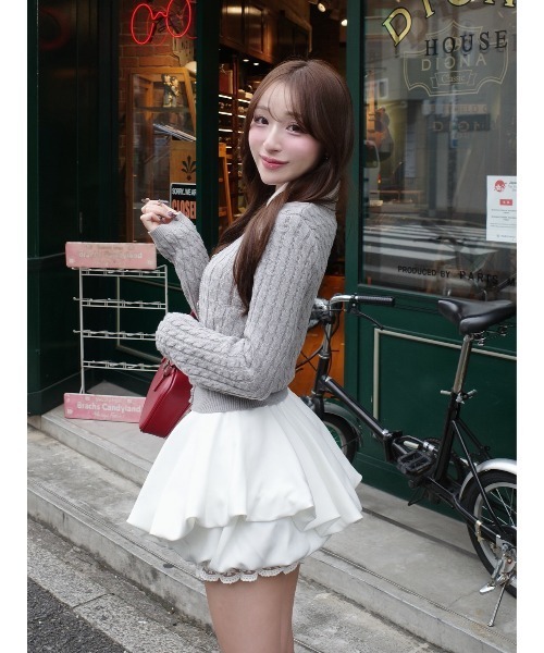 ボリュームバルーンミニスカート（スカート）｜Darich