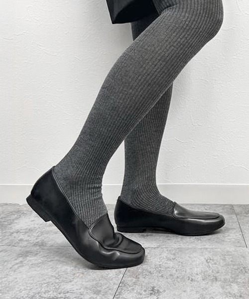 SOROTTO（ソロット）の「日本製ミニマルローファーパンプス MADE IN JAPAN（パンプス・レディース・ブラック・24.5cm/24.0cm/23.5cm/23.0cm/22.5cm/22.0cm）」の10枚目の写真