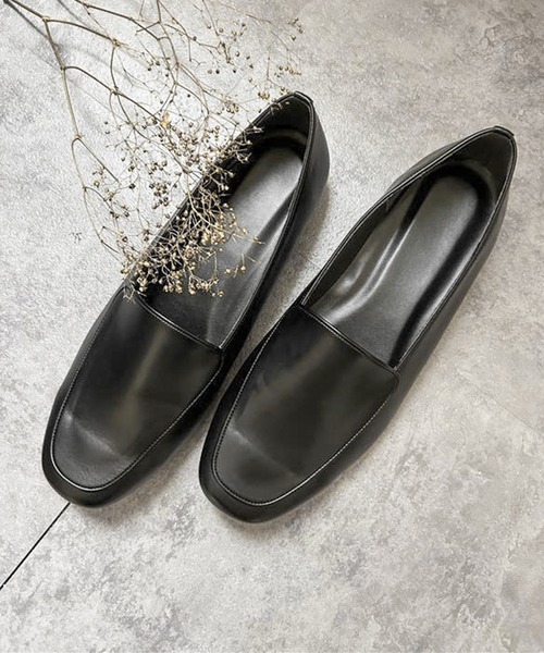 SOROTTO（ソロット）の「日本製ミニマルローファーパンプス MADE IN JAPAN（パンプス・レディース・ブラック・24.5cm/24.0cm/23.5cm/23.0cm/22.5cm/22.0cm）」の7枚目の写真