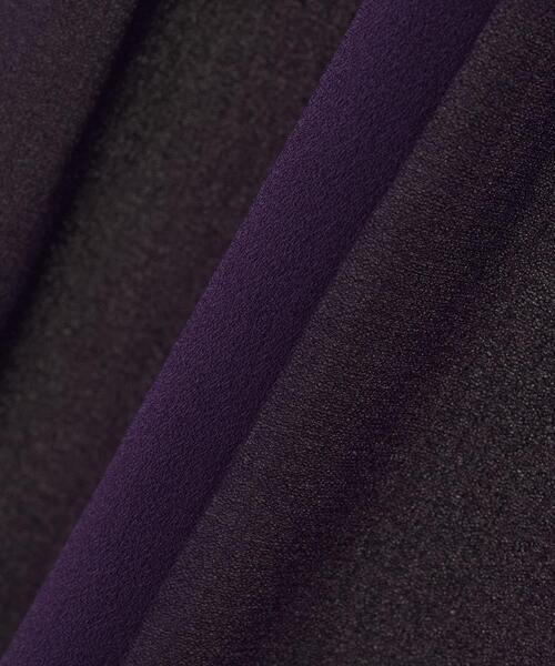 Tiara（ティアラ）の「ラップルフリルブラウス（シャツ/ブラウス・レディース・ベージュ系その他/ベージュ/パープル・FREE）」の13枚目の写真