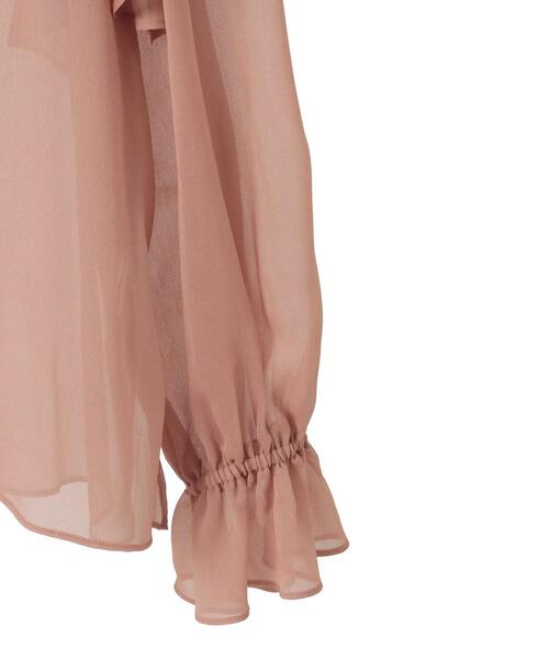 Tiara（ティアラ）の「ラップルフリルブラウス（シャツ/ブラウス・レディース・ベージュ系その他/ベージュ/パープル・FREE）」の21枚目の写真