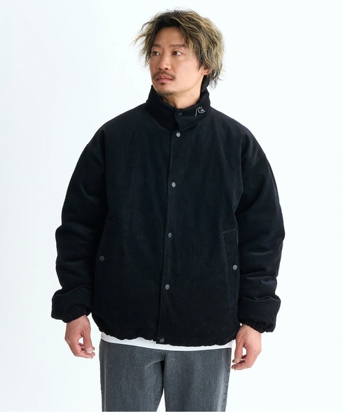 Quiksilver(クイックシルバー)の「COLD WIND JACKET/クイックシルバー撥水ジャケット(ブルゾン・メンズ・ブラック/カーキ・MEDIUM/LARGE/X-LARGE)」の7枚目の写真
