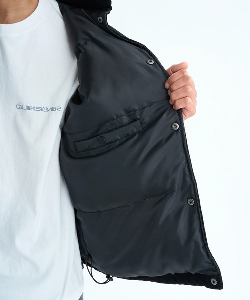 Quiksilver(クイックシルバー)の「COLD WIND JACKET/クイックシルバー撥水ジャケット(ブルゾン・メンズ・ブラック/カーキ・MEDIUM/LARGE/X-LARGE)」の16枚目の写真