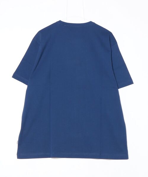 GUESS JEANS（ゲスジーンズ）の「GUESS JEANS GJ REG FIT SMALL LOGO TEE ゲス スプリットロゴTシャツ（Tシャツ/カットソー・メンズ・ダークブルー/ブラック・XL/XXL/M/L）」の19枚目の写真