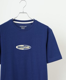 GUESS JEANS GJ REG FIT SMALL LOGO TEE ゲス スプリットロゴTシャツ