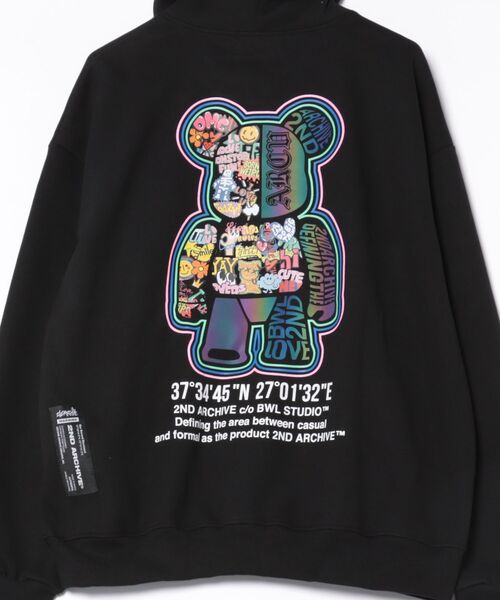 JACKROSE（ジャックローズ）の「2ND ARCHIVE-リフレクター　プルパーカー（パーカー・メンズ・その他1/その他2/その他4/その他3・FREE）」の5枚目の写真