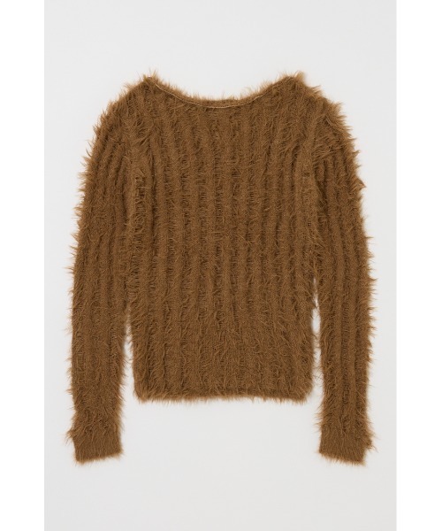 SHEER SHAGGY ロングスリーブニット（ニット/セーター）｜MOUSSY