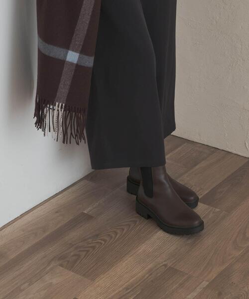 URBAN RESEARCH DOORS（アーバンリサーチドアーズ）の「『晴雨兼用』トラックソールブーツ（ブーツ・レディース・ブラウン/ブラック・36/38/37）」の21枚目の写真