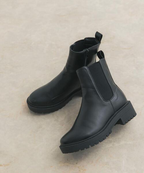 URBAN RESEARCH DOORS（アーバンリサーチドアーズ）の「『晴雨兼用』トラックソールブーツ（ブーツ・レディース・ブラウン/ブラック・36/38/37）」の8枚目の写真