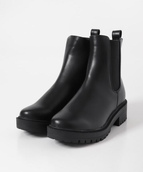 URBAN RESEARCH DOORS（アーバンリサーチドアーズ）の「『晴雨兼用』トラックソールブーツ（ブーツ・レディース・ブラウン/ブラック・36/38/37）」の13枚目の写真