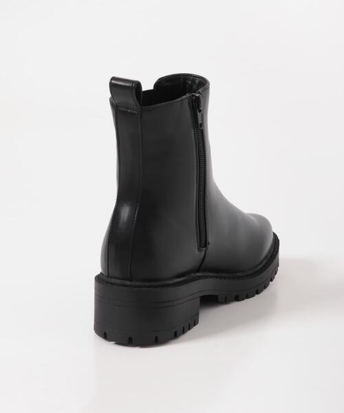 URBAN RESEARCH DOORS（アーバンリサーチドアーズ）の「『晴雨兼用』トラックソールブーツ（ブーツ・レディース・ブラウン/ブラック・36/38/37）」の3枚目の写真