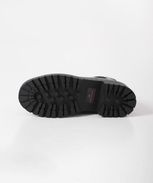 URBAN RESEARCH DOORS（アーバンリサーチドアーズ）の「『晴雨兼用』トラックソールブーツ（ブーツ・レディース・ブラウン/ブラック・36/38/37）」の4枚目の写真