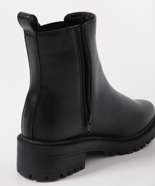 URBAN RESEARCH DOORS（アーバンリサーチドアーズ）の「『晴雨兼用』トラックソールブーツ（ブーツ・レディース・ブラウン/ブラック・36/38/37）」の6枚目の写真