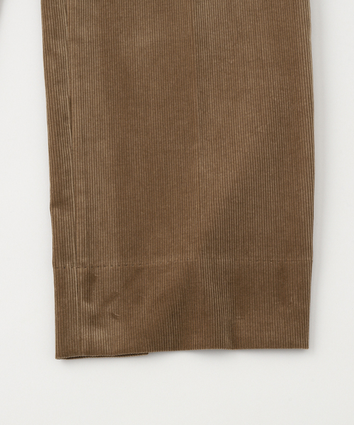 Kaptain Sunshine（キャプテン サンシャイン）の「KAPTAIN SUNSHINE /キャプテンサンシャイン Suvin Corduroy D Slacks（その他パンツ・メンズ・チョコ・3/4）」の4枚目の写真