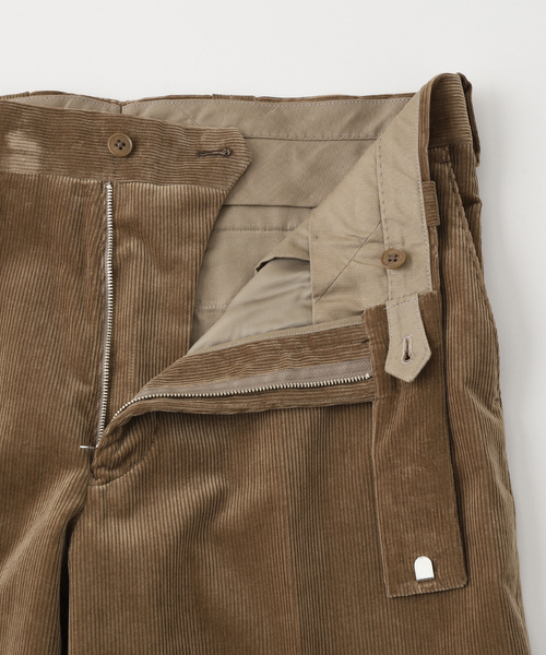 Kaptain Sunshine（キャプテン サンシャイン）の「KAPTAIN SUNSHINE /キャプテンサンシャイン Suvin Corduroy D Slacks（その他パンツ・メンズ・チョコ・3/4）」の5枚目の写真