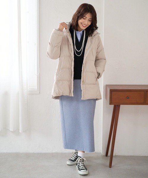 FOUND GOOD（ファウンドグッド）の「フワフワスキッパーニットPO（ニット/セーター・レディース・ブルー系5/ブラック/アイボリー/グレー系5・M/S/L）」の5枚目の写真