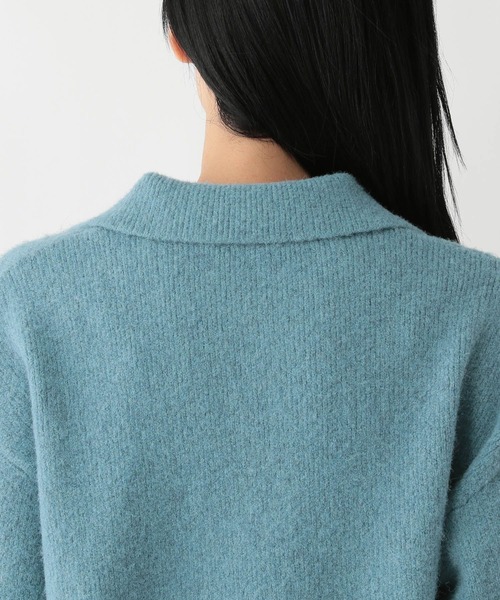 FOUND GOOD（ファウンドグッド）の「フワフワスキッパーニットPO（ニット/セーター・レディース・ブルー系5/ブラック/アイボリー/グレー系5・M/S/L）」の22枚目の写真