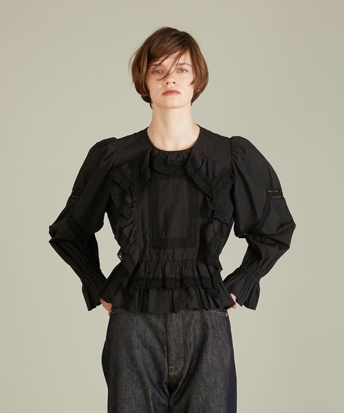 crinkle crinkle crinkle】pillow case blouse/ピローケースブラウス crinkle crinkle crinkle】pillow case blouse/ピローケースブラウス