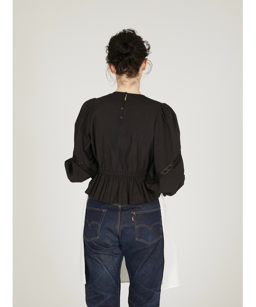 crinkle crinkle crinkle /pillow caseブラウス crinkle crinkle crinkle】pillow case blouse/ピローケースブラウス