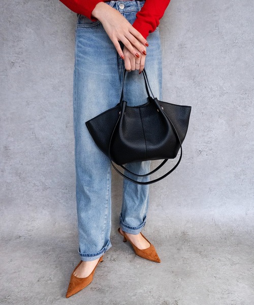 タック2wayバッグ（ハンドバッグ）｜SHE HER HER HERS（シーハーハー