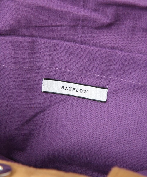 BAYFLOW（ベイフロー）の「刺繍ベルベットトート（トートバッグ・レディース・ブラック/ベージュ・FREE）」の17枚目の写真