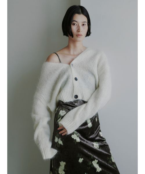 バックシャンベロアキャミワンピース（ワンピース）｜MIESROHE