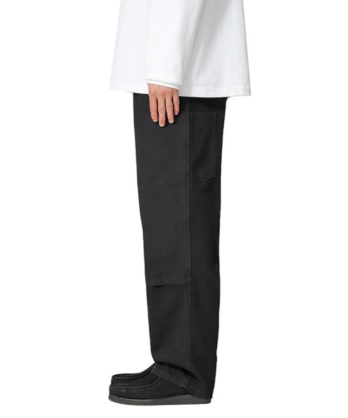 Carhartt WIP（カーハートダブリューアイピー）の「Carhartt WIP / カーハート ワークインプログレス：DOUBLE KNEE PANT：I031501-25S[WAX]（その他パンツ・メンズ・ブラウン系その他/ブラック系その他・32/30）」の9枚目の写真