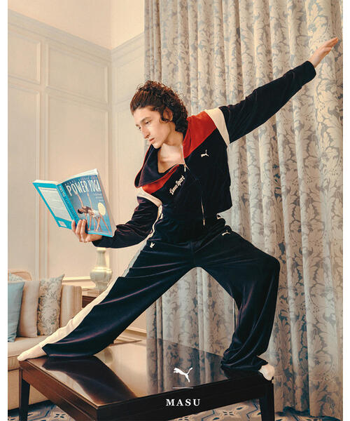 MASU（エムエーエスユー）の「PUMA×MASU/プーマ×エムエーエスユー/ T7 WIDE TRACK PANTS（その他パンツ・メンズ・ネイビー・SMALL/MEDIUM/LARGE/X-LARGE）」の16枚目の写真