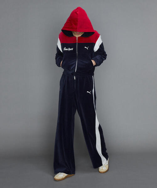 MASU（エムエーエスユー）の「PUMA×MASU/プーマ×エムエーエスユー/ T7 WIDE TRACK PANTS（その他パンツ・メンズ・ネイビー・SMALL/MEDIUM/LARGE/X-LARGE）」の20枚目の写真