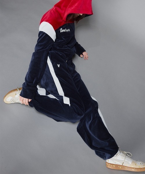 MASU（エムエーエスユー）の「PUMA×MASU/プーマ×エムエーエスユー/ T7 WIDE TRACK PANTS（その他パンツ・メンズ・ネイビー・SMALL/MEDIUM/LARGE/X-LARGE）」の9枚目の写真