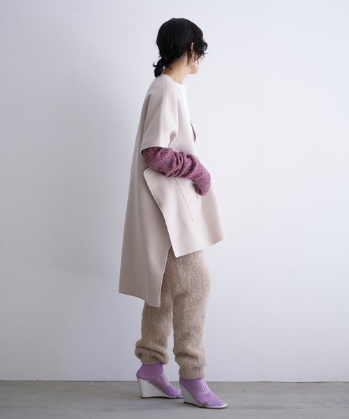 oll（オール）の「CARAMARI VEST（ベスト・レディース・チャコールグレー/ブラック/ベージュ・FREE）」の10枚目の写真