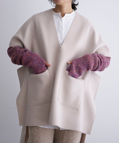 oll（オール）の「CARAMARI VEST（ベスト・レディース・チャコールグレー/ブラック/ベージュ・FREE）」の12枚目の写真
